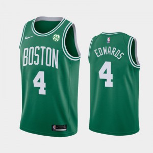 Mens Carsen Edwards #4 2019 NBA Draft Green Boston Celtics Icon Jerseys 713075-910