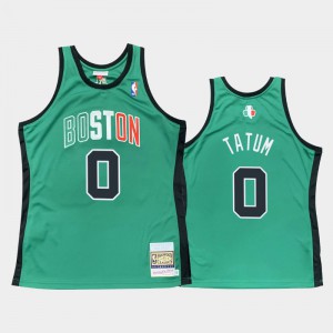 Men Jayson Tatum #0 2007-08 Throwback Green Boston Celtics Hardwood Classics Jerseys 939425-305