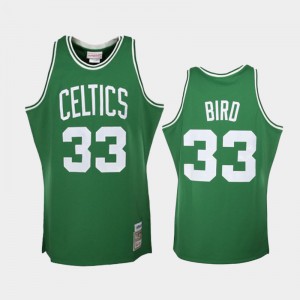Mens Larry Bird #33 Hardwood Classics Green Boston Celtics Jerseys 220071-322