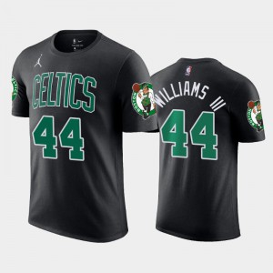 Mens Robert Williams III #44 2020-21 Black Statement Boston Celtics T-Shirts 885970-376