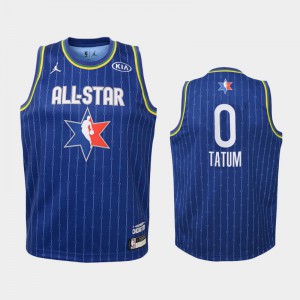 Youth Jayson Tatum #0 2020 NBA All-Star Game Blue Boston Celtics Eastern Conference Jersey 657051-523