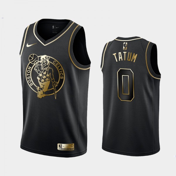 Men's Jayson Tatum #0 Boston Celtics Men Limited Edition Golden